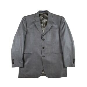 Ralph Lauren Men's size 44L Sports Coat‎ Blazer Jacket Silk Wool Single Breasted